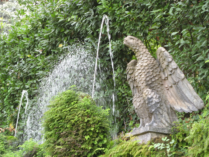 Eagle fountain