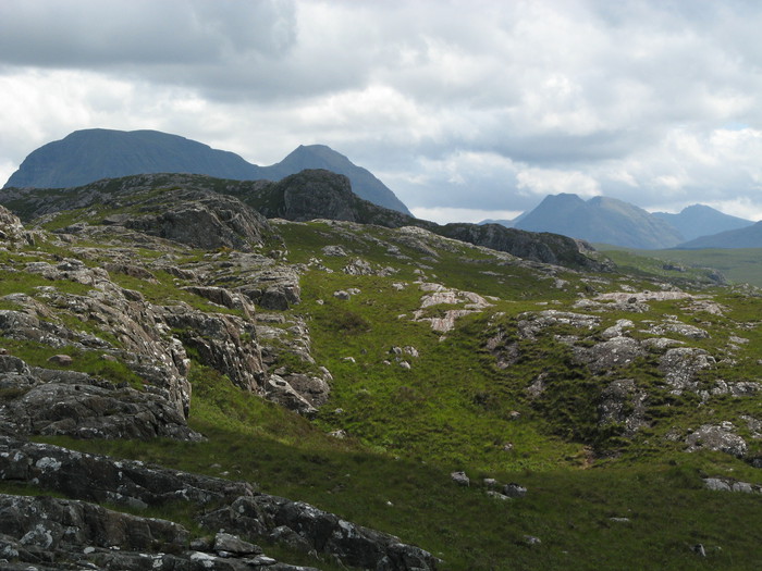 Slioch from Fairy Lochs walk